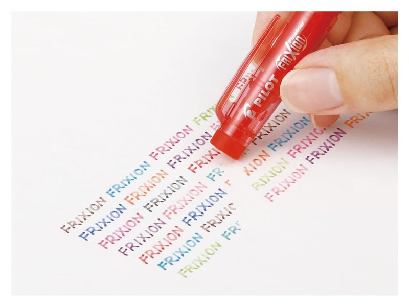 Pilot Frixion Fineliner Erasable Marker Pens, Fine Point, Assorted 12 Colors Set (Sffl-144F-12C) - Image 4